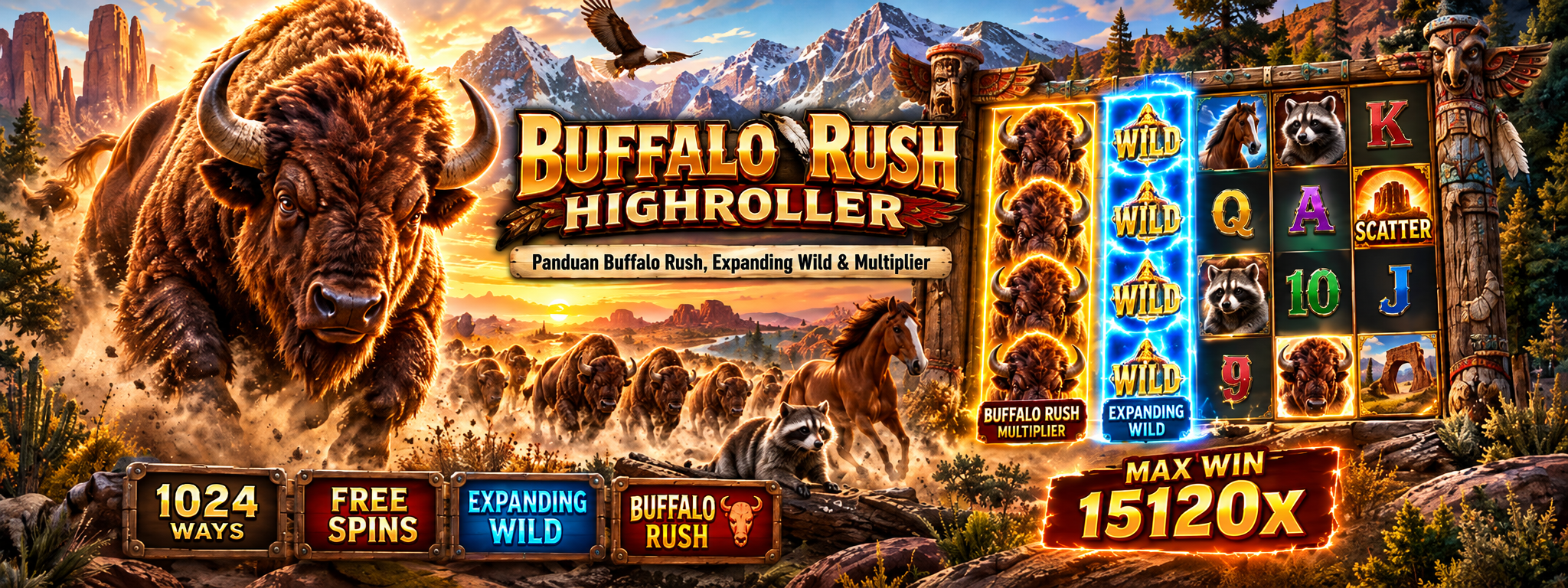 Buffalo Rush HIGHROLLER