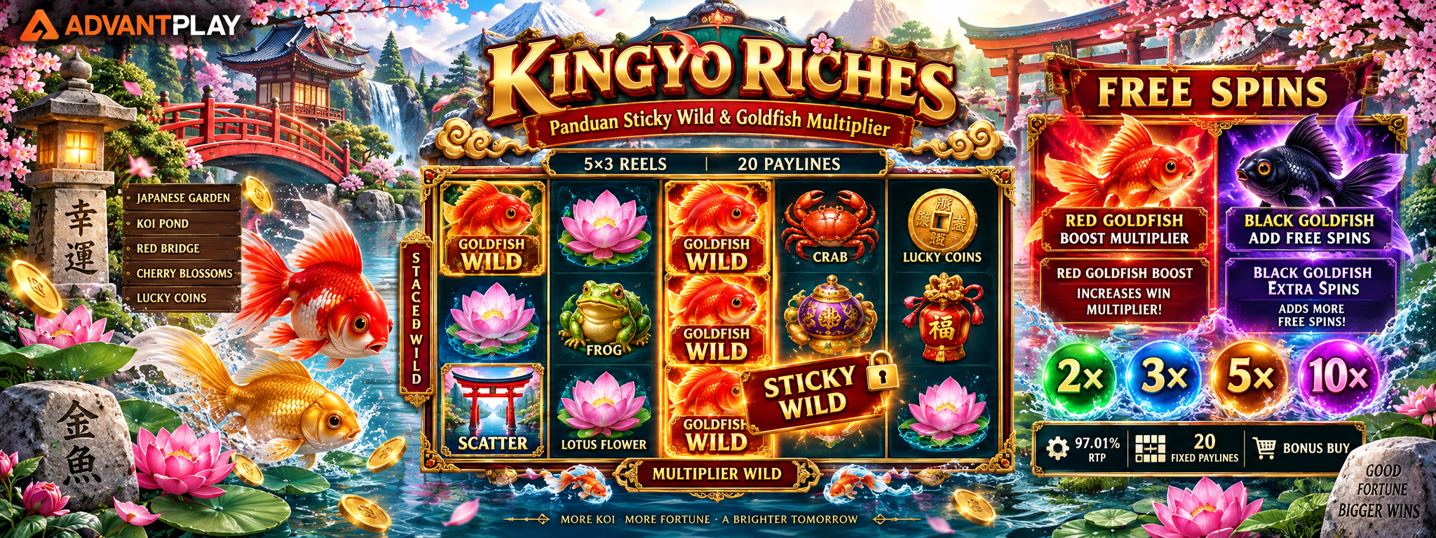Kingyo Riches AdvantPlay