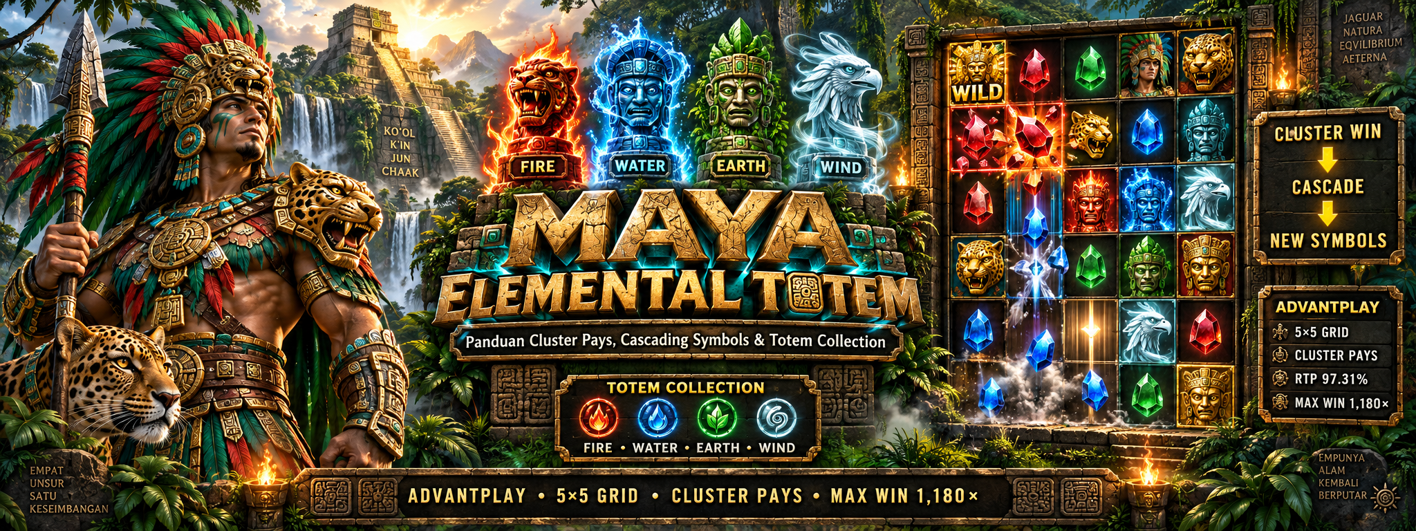 Maya Elemental Totem