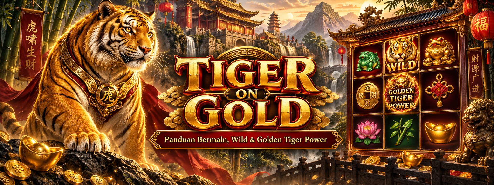 Tiger on Gold